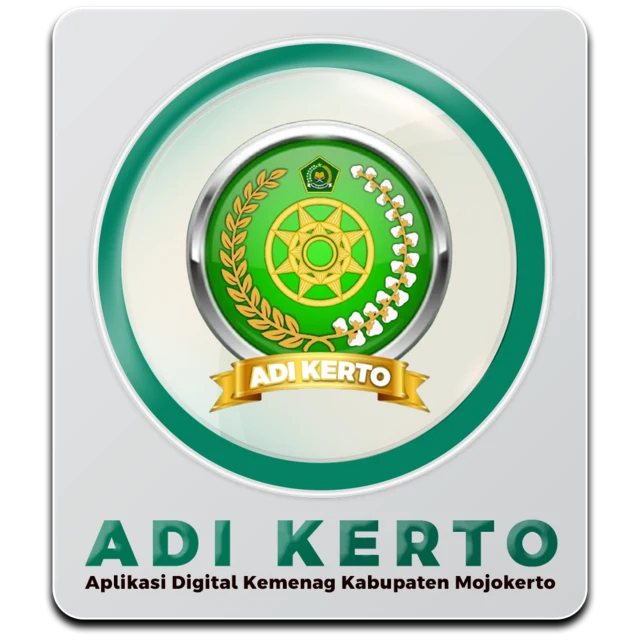 Logo ADIKERTO, Aplikasi Digital Kemenag Kabupaten Mojokerto